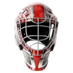 Franklin GFM 1500 Detroit Red Wings Goalie Face Mask 10 Franklin GFM 1500 Detroit Red Wings Goalie Face Mask -Goaliemonkey® 025725426638 inset3