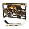Tuukka Rask Franklin Mini Hockey Goal & Target Set -Goaliemonkey® 025725435609