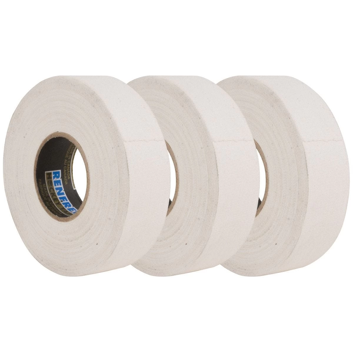 Renfrew White Cloth Hockey Tape - 3 Pack 3 Renfrew White Cloth Hockey Tape - 3 Pack