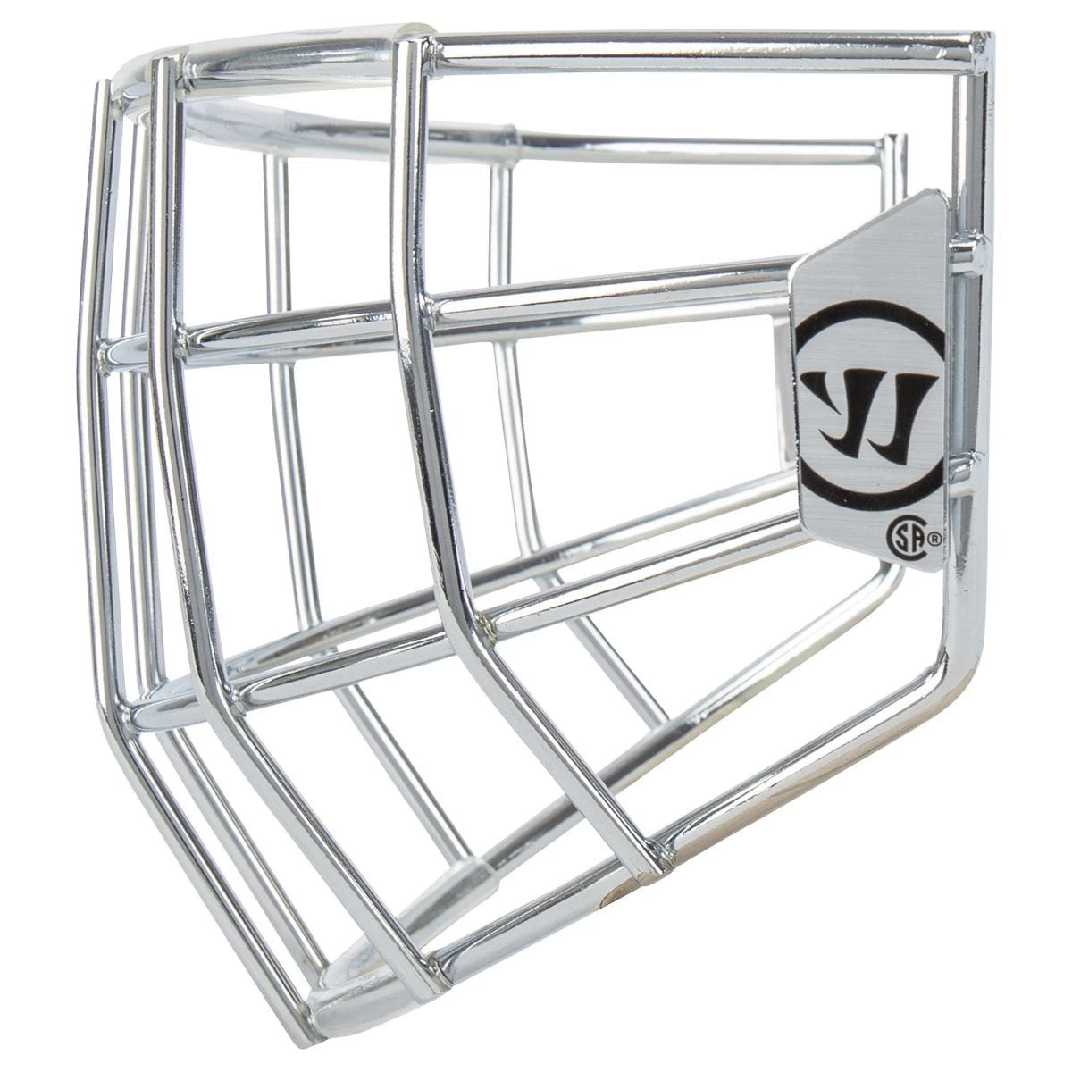 Warrior Ritual Chrome Certified Square Bar Youth Replacement Cage 4 Warrior Ritual Chrome Certified Square Bar Youth Replacement Cage - Image 2