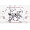 WinnWell Shotmate 54in. Shooting Target -Goaliemonkey® 676824005028