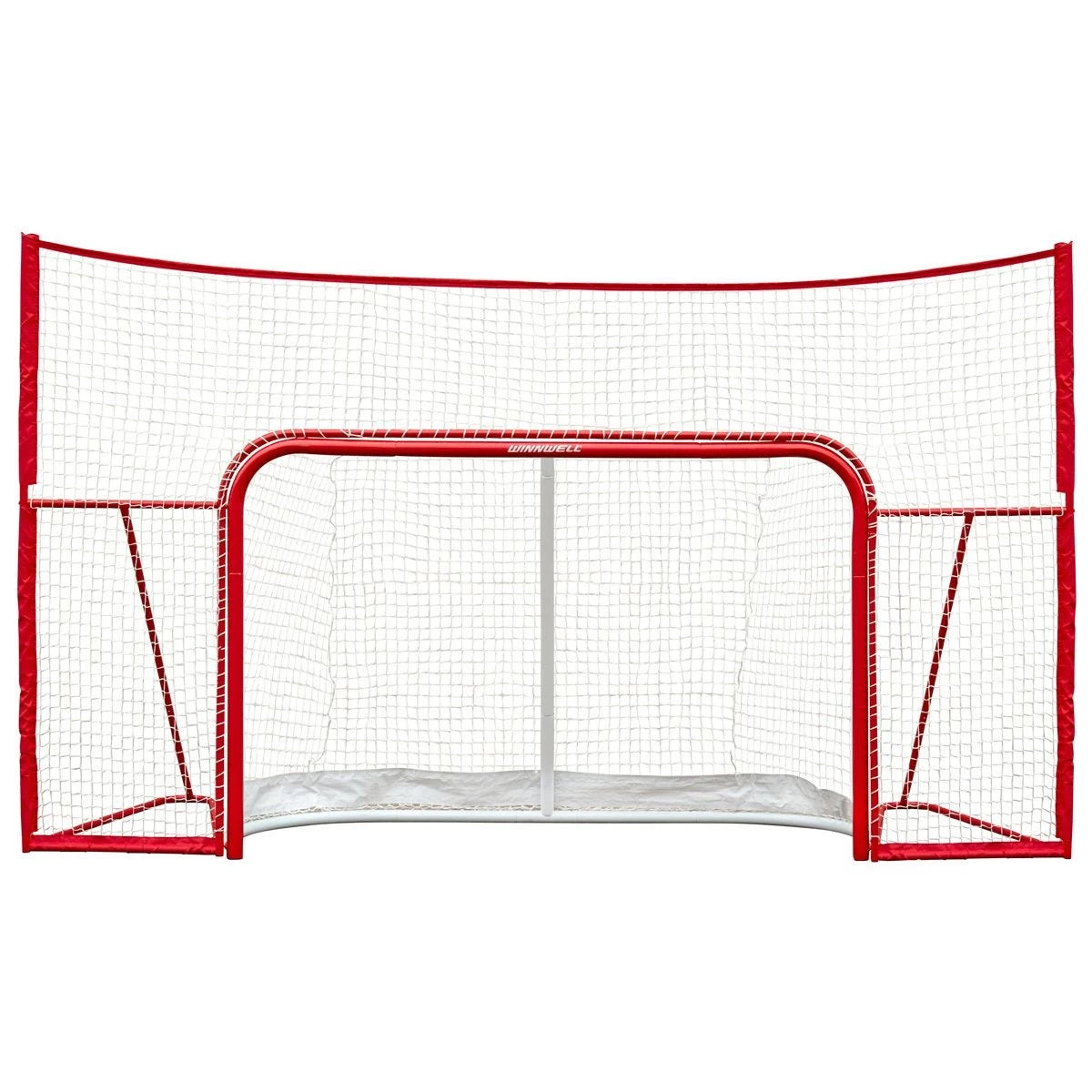 WinnWell Pro Form 72in. Regulation Hockey Net W/ Skateguard & Standalone Backstop 3 WinnWell Pro Form 72in. Regulation Hockey Net W/ Skateguard & Standalone Backstop