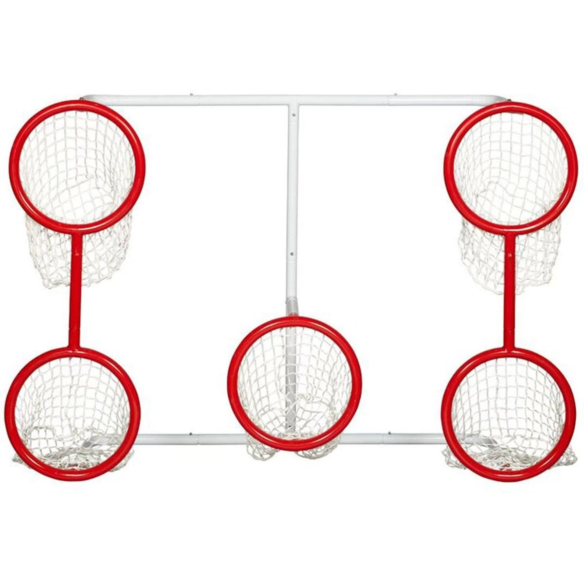 Winnwell Heavy Duty 5-Hole Skill Net W/1.5in. Pipes 4 Winnwell Heavy Duty 5-Hole Skill Net W/1.5in. Pipes - Image 2