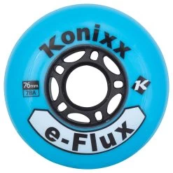 Konixx E-Flux 78A Roller Hockey Wheel - Blue -Goaliemonkey® 685006001444