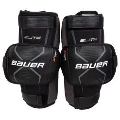 Bauer Elite Senior Goalie Knee Guards -Goaliemonkey® 688698476026