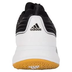 Adidas Volleio Women's Shoes - Black/Silver/White -Goaliemonkey® adidas footwear womens volleio black silver white inset4