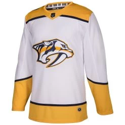 Nashville Predators Adidas AdiZero Authentic NHL Hockey Jersey -Goaliemonkey® adidas hockey jersey adizero authentic nhl nsh inset2
