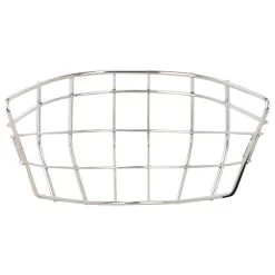 Bauer NME Certified Straight Bar Junior Replacement Cage -Goaliemonkey® bauer goalie accessories nme certified straight bar cage jr inset4