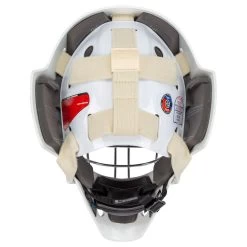 Bauer 930 Junior Certified Straight Bar Goalie Mask -Goaliemonkey® bauer goalie mask 930 cert str jr inset5