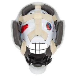 Bauer 930 Senior Certified Straight Bar Goalie Mask -Goaliemonkey® bauer goalie mask 930 cert str sr inset4