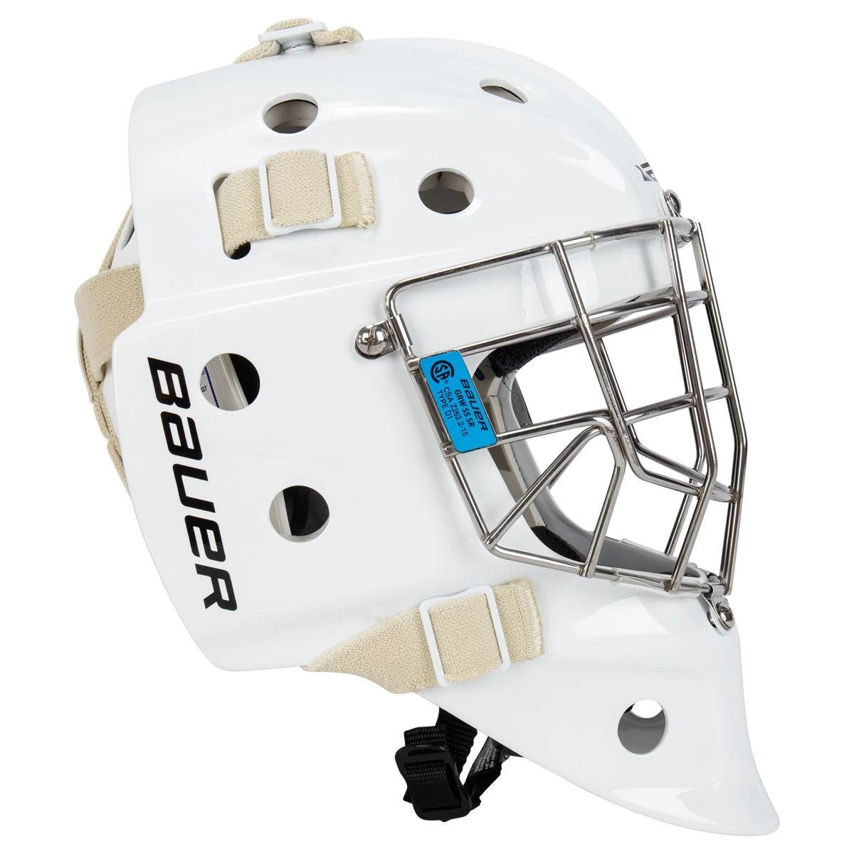 Bauer 940 Senior Certified Straight Bar Goalie Mask 4 Bauer 940 Senior Certified Straight Bar Goalie Mask - Image 2