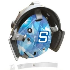 Blue Sports 5 Point Goal Mask Open Back Plate Strap