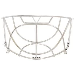 CCM Pro Stainless Steel Non-Certified Cat Eye Goalie Cage -Goaliemonkey® ccm goalie accessories pro non cert cat eye goalie cage inset4