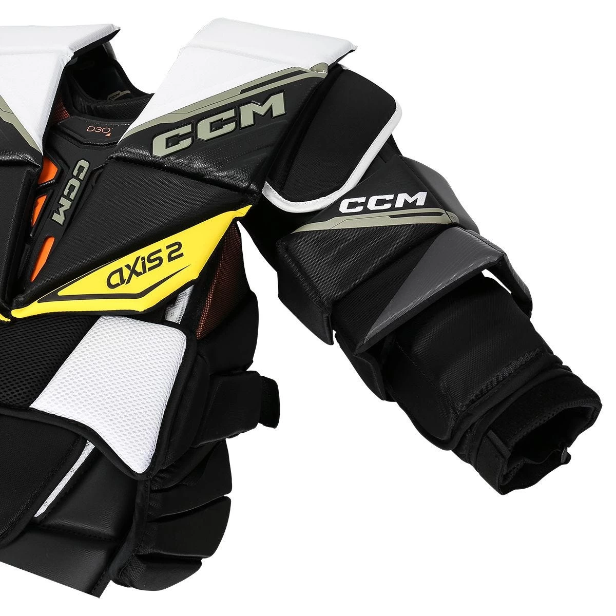 CCM Axis 2 Pro Senior Goalie Chest & Arm Protector 6 CCM Axis 2 Pro Senior Goalie Chest & Arm Protector - Image 4