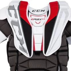 CCM Extreme Flex E5.5 Junior Goalie Chest & Arm Protector -Goaliemonkey® ccm goalie chest protector extreme flex 5 e 5 5 jr inset2