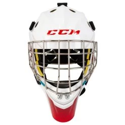 CCM Axis A1.5 Junior Certified Straight Bar Goalie Mask - Team -Goaliemonkey® ccm goalie mask axis a1 5 cert straight bar jr team inset2