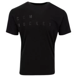CCM Blackout Senior Short Sleeve Tee Shirt