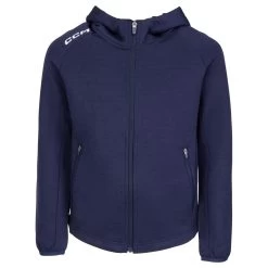 CCM Premium Tech Fleece Youth Full Zip Hoodie