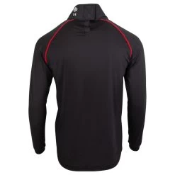 CCM Senior Athletic Fit Long Sleeve Shirt W/Integrated Neck Protection -Goaliemonkey® ccm hockey apparel undergarment athletic top ls integrated neck protection sr inset2