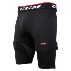 CCM Junior Compression Jock Shorts W/Cup -Goaliemonkey® ccm hockey jock comp sht jr inset2