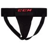 CCM Deluxe Junior Jock Strap W/Cup -Goaliemonkey® ccm hockey jock deluxe jock strap cup jr