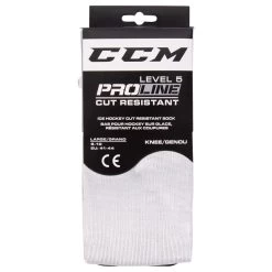 CCM Proline Level 5 Senior Cut Resistant Hockey Socks -Goaliemonkey® ccm hockey sock proline level 5 cut resistant sock sr inset4