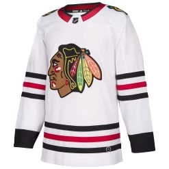 Chicago Blackhawks Adidas AdiZero Authentic NHL Hockey Jersey -Goaliemonkey® chi 5ac front