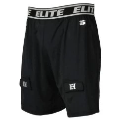 Elite Junior Loose Fit Jock Short With Pro-Fit Cup -Goaliemonkey® elite hockey jock loose fit short jr inset2
