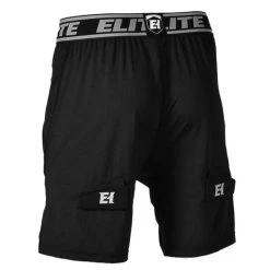 Elite Junior Loose Fit Jock Short With Pro-Fit Cup -Goaliemonkey® elite hockey jock loose fit short jr inset3