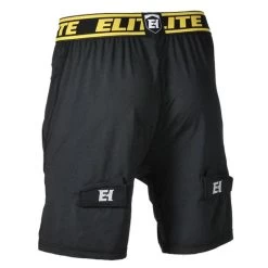 Elite Junior Loose Fit Jock Short With Pro-Fit Cup -Goaliemonkey® elite hockey jock loose fit short jr inset4