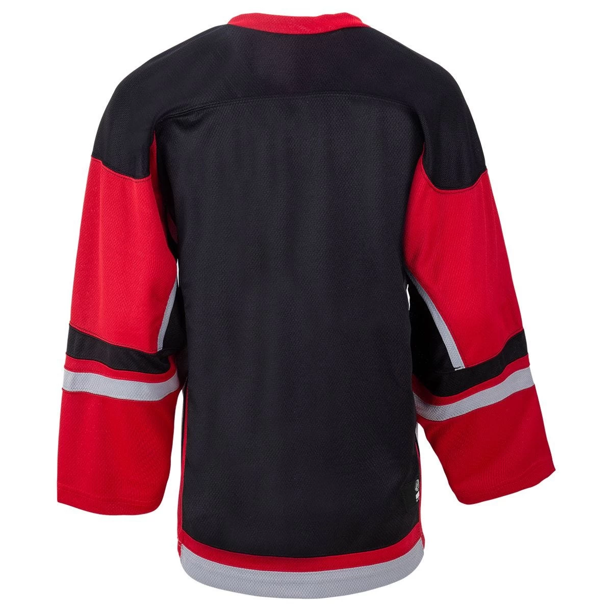 Stadium Adult Hockey Jersey - Black/Red/Gray 3 Stadium Adult Hockey Jersey - Black/Red/Gray