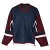 Stadium Adult Hockey Jersey - Navy/Maroon/White 2 Stadium Adult Hockey Jersey - Navy/Maroon/White -Goaliemonkey® firstar hockey jersey stadium nvy mar wht