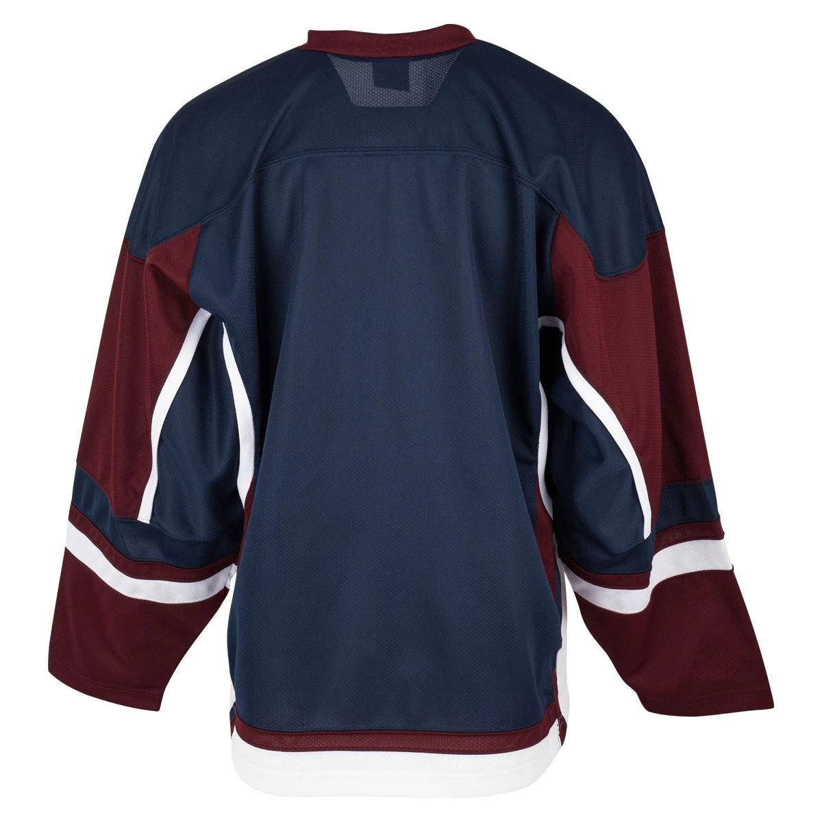 Stadium Youth Hockey Jersey - Navy/Maroon/White 4 Stadium Youth Hockey Jersey - Navy/Maroon/White - Image 2