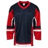 Stadium Youth Hockey Jersey - Navy/Red/White -Goaliemonkey® firstar hockey jersey stadium nvy red wht jr