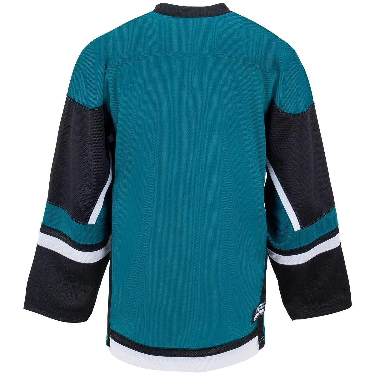 Stadium Youth Hockey Jersey - Teal/Black/White 3 Stadium Youth Hockey Jersey - Teal/Black/White