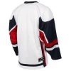 Stadium Adult Hockey Jersey - White/Navy/Red -Goaliemonkey® firstar hockey jersey stadium wht nvy red inset2