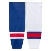 New York Rangers Stadium Mesh Hockey Socks -Goaliemonkey® firstar hockey sock stadium mesh new york rangers inset3