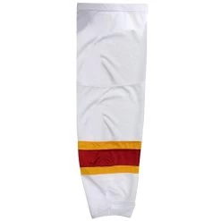 Calgary Flames Stadium Mesh Hockey Socks -Goaliemonkey® firstar hockey socks stadium mesh cal inset1