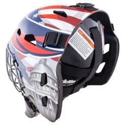 Washington Capitals Franklin GFM 1500 Goalie Face Mask -Goaliemonkey® franklin hockey street goalie mask gfm 1500 wsh inset3