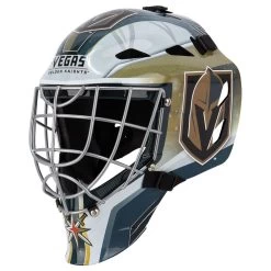 Vegas Golden Knights Franklin GFM 1500 Goalie Face Mask -Goaliemonkey® franklin hockey street goalie mask gfn 1500 vgk