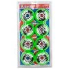 Labeda Shooter 83A Roller Hockey Wheel - Green - 8 Pack -Goaliemonkey® labeda roller inline hockey wheels shooter green 2017 8 pk inset3