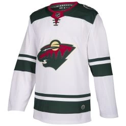 Minnesota Wild Adidas AdiZero Authentic NHL Hockey Jersey -Goaliemonkey® min 5c5 front