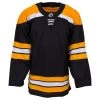 Boston Bruins MonkeySports Uncrested Junior Hockey Jersey -Goaliemonkey® monkeysports hockey jersey uncrested boston bruins jr inset6