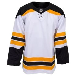 Boston Bruins MonkeySports Uncrested Adult Hockey Jersey -Goaliemonkey® monkeysports hockey jersey uncrested boston bruins sr inset7