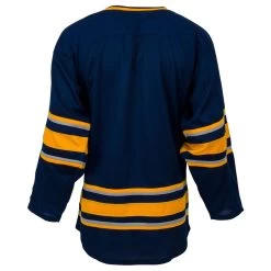 Buffalo Sabres MonkeySports Uncrested Adult Hockey Jersey -Goaliemonkey® monkeysports hockey jersey uncrested buffalo sabres sr inset2