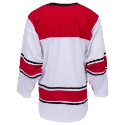 Carolina Hurricanes MonkeySports Uncrested Junior Hockey Jersey -Goaliemonkey® monkeysports hockey jersey uncrested carolina hurricanes jr inset4