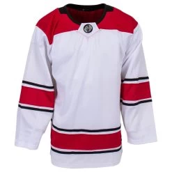 Carolina Hurricanes MonkeySports Uncrested Junior Hockey Jersey -Goaliemonkey® monkeysports hockey jersey uncrested carolina hurricanes jr inset7