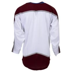 Colorado Avalanche MonkeySports Uncrested Adult Hockey Jersey -Goaliemonkey® monkeysports hockey jersey uncrested colorado avalanche sr inset4