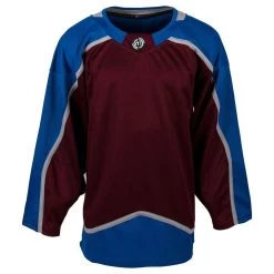 Colorado Avalanche MonkeySports Uncrested Adult Hockey Jersey