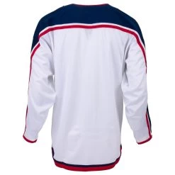 Columbus Blue Jackets MonkeySports Uncrested Adult Hockey Jersey -Goaliemonkey® monkeysports hockey jersey uncrested columbus blue jackets sr inset4